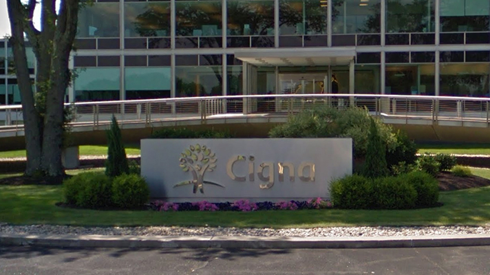 Cigna sign.