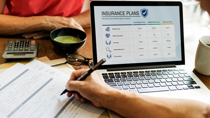 Shopping for health insurance plans online 