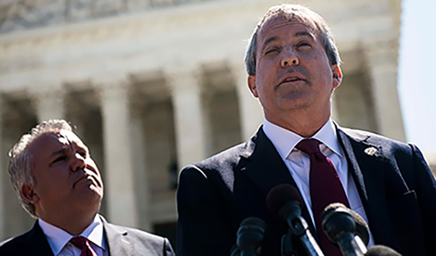 Texas Attorney General Ken Paxton is among Republicans arguing against the constitutionality of the ACA.