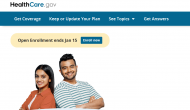 HealthCare.gov screenshot