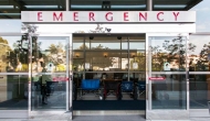 Emergency room entrance