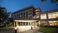 Hospital driveway and entrance