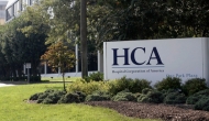 Sign outside HCA building