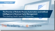 The promise of robotic process automation and artificial intelligence in revenue cycle management